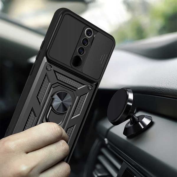 Spacecase Case Cover Till Xiaomi Redmi Note 8 Pro Black