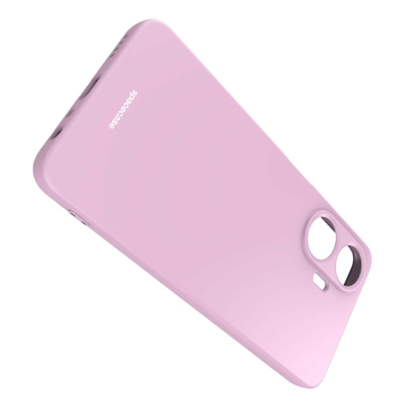 Spacecase Silikonecase För Realme C55 Lilac Pink