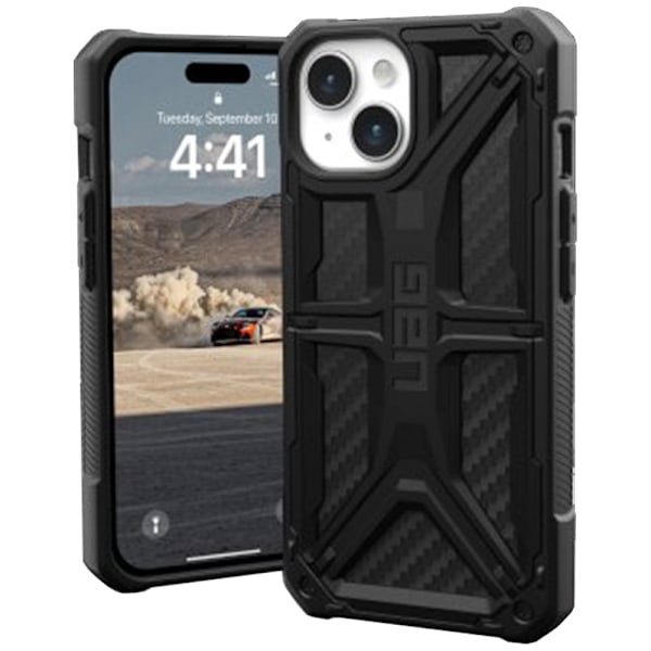 UAG CASE BESKYTTELSESASKET TIL IPHONE 15 PLUS SORT