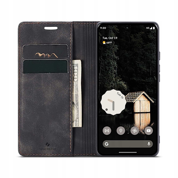 Spacecase Case Cover Till Google Pixel 9 Pro Xl Svart