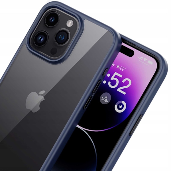 Spacecase-Fodral För Iphone 15 Pro Metro Blue
