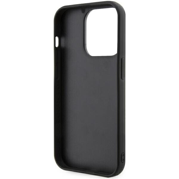 Karl Lagerfeld KLHCP14L3DRKHNK deksel til iPhone 14 Pro - svart Gummi Choupette 3D