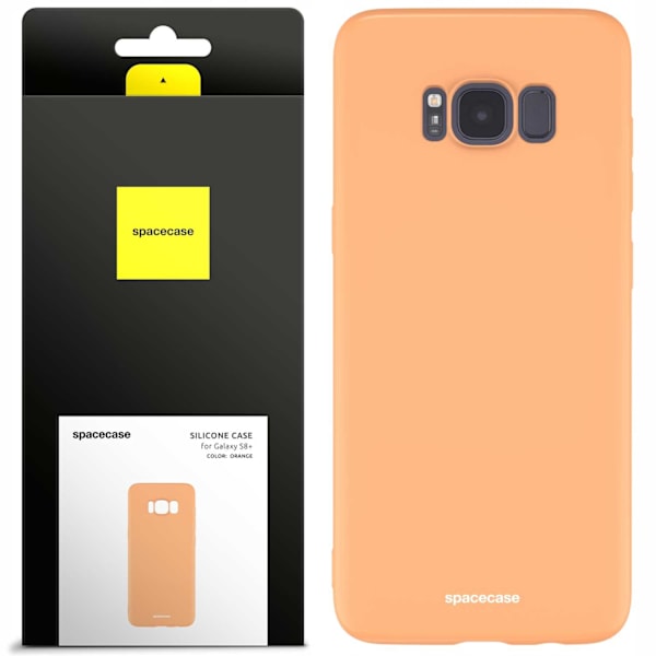 Spacecase Silikonecase För Samsung Galaxy S8+ Orange