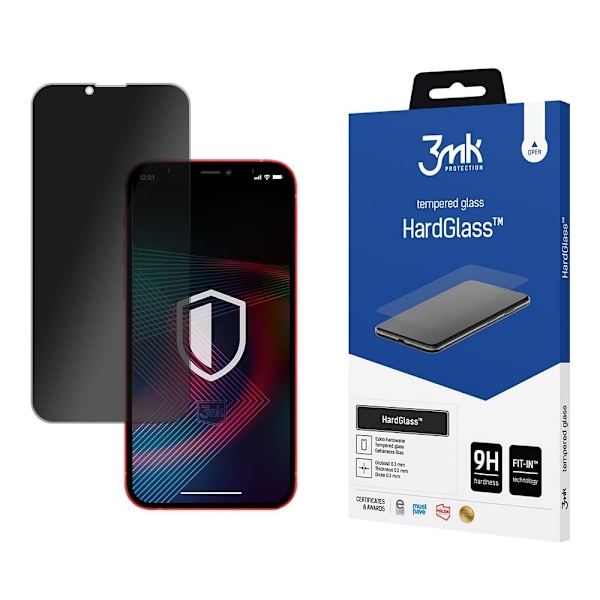 Apple iPhone 13 Pro Max/14 Plus - 3mk HardGlass Max databeskyttelse