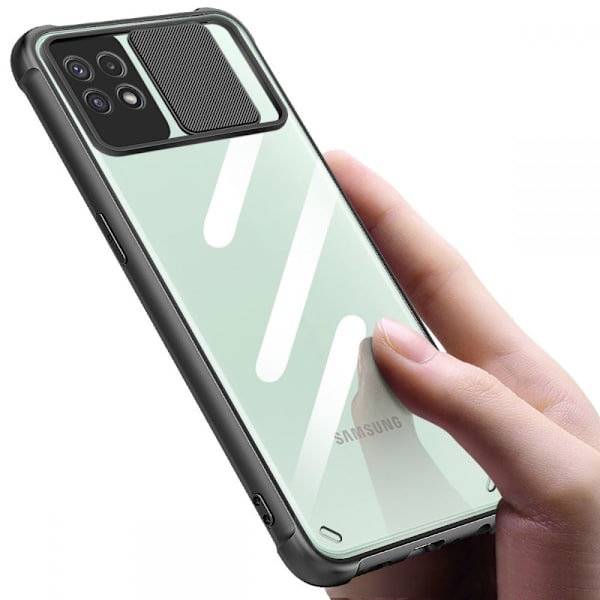 TECH-PROTECT CAMSHIELD GALAXY A22 5G SVART