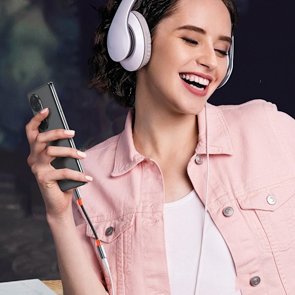 MCDODO ADAPTER USB-C MINIJACK 3,5MM AUX KABELADAPTER FOR SAMSUNG APPLE DAC