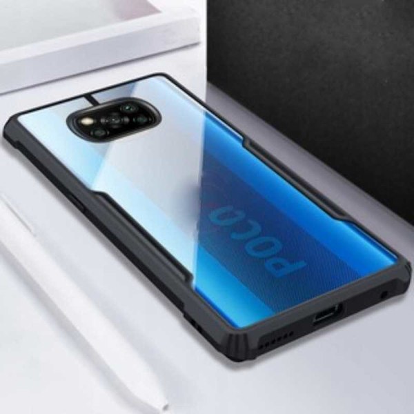 Spacecase Case Cover För Poco X3 Nfc/Pro Black