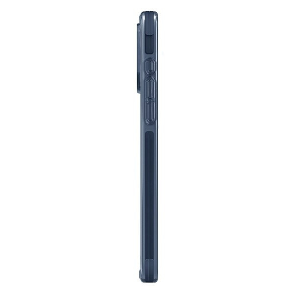 UNIQ-deksel Combat iPhone 15 Pro 6.1 Magclick Lader blå/røykblå