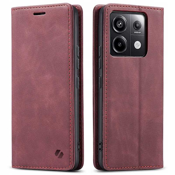 Spacecase Case Cover För Poco X6 Rm Note 13 Pro 5G Röd