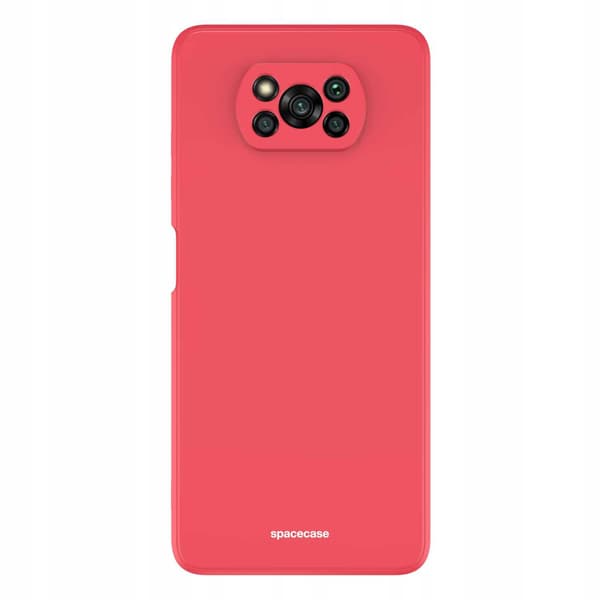 Spacecase Silikonecase Poco X3 Pro Nfc Red För Telefon
