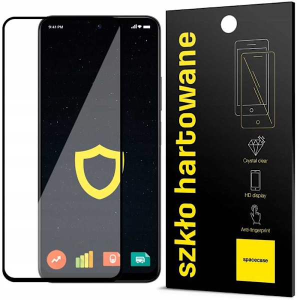 Spacecase 5D Härdat Glas För Samsung Galaxy A24 4G Svart