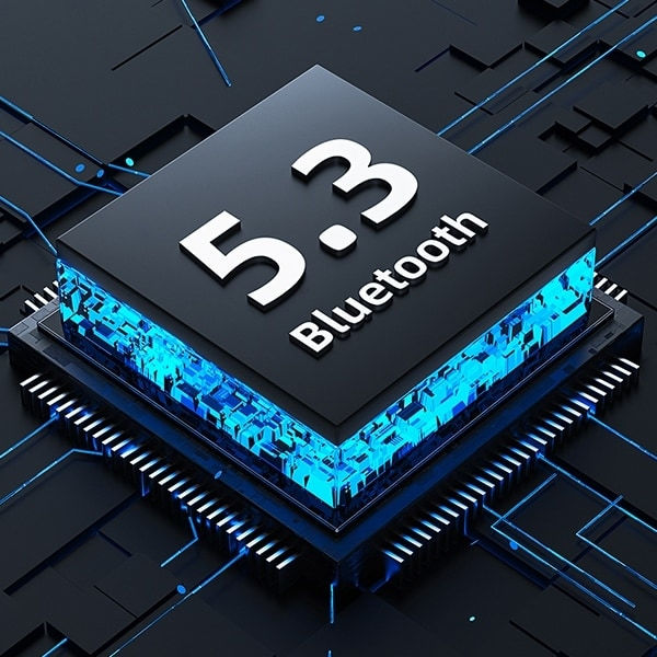 AWEI Bluetooth 5.3 T50 TWS hörlurar + dockningsstation svart/svart