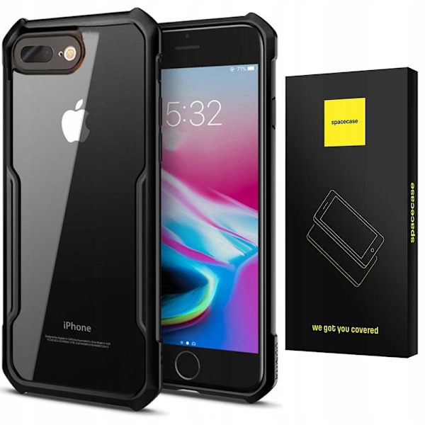 Spacecase Case Cover Till Iphone 7 8 Plus Sc Beetle Black