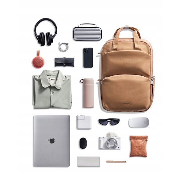 INNOSTYLE LAPTOPRYGGSÄCK 15.6 FÖR FLYG VATTENTÄT COLORLITE 14L KHAKI