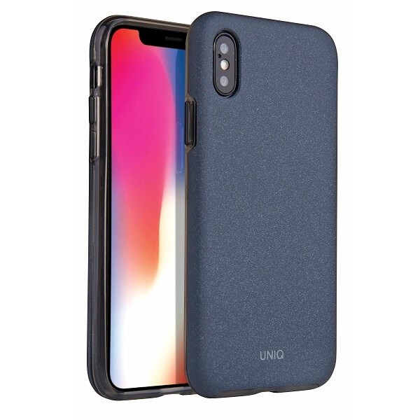 UNIQ LITHOS ETUI TIL IPHONE X / XS - BLÅ