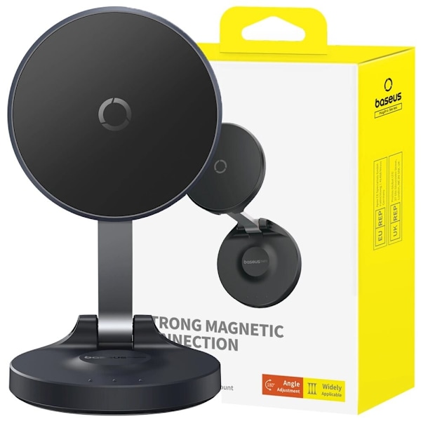 BASEUS MAGPRO FOLDBAR MAGNETISK HOLDER TIL TELEFONEN - SORT Sort
