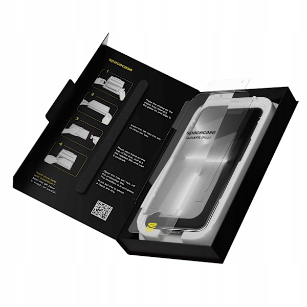Spacecase Quickfit Härdat Glas För Iphone 13 Pro Max 14 Plus