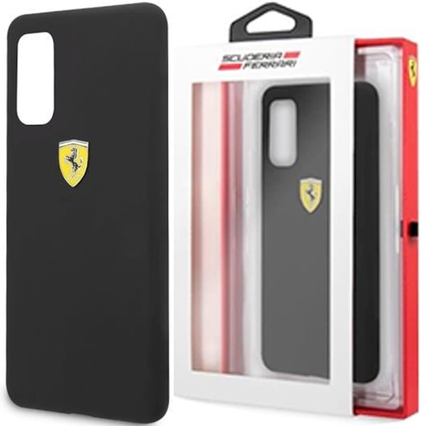 Ferrari Hardcase FESSIHCS67BK S20+ G985 svart/svart silikon