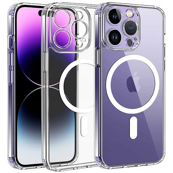 CO2 MAGNETIC CLEAR FODRAL FÖRSTÄRKAT FÖR MAGSAFE IPHONE 14 PRO MAX