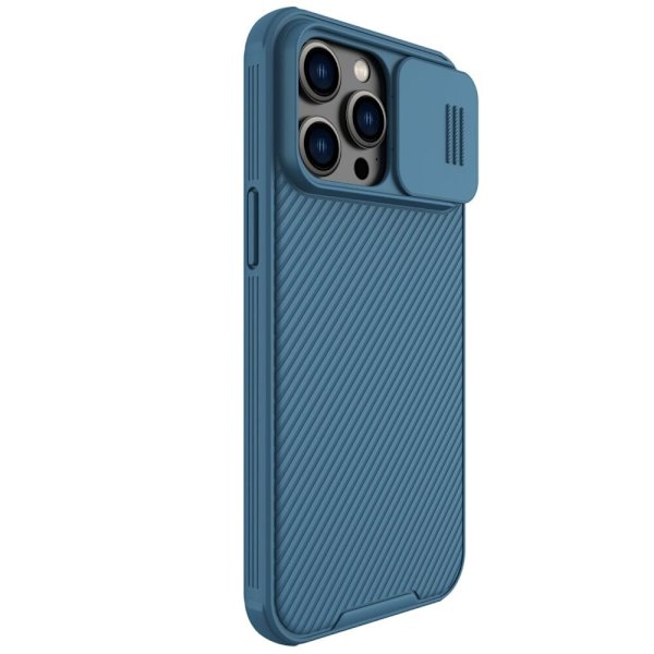 Nillkin CamShield Pro Case iPhone 14 Pro Max pansret deksel kamerabeskyttelse? blå