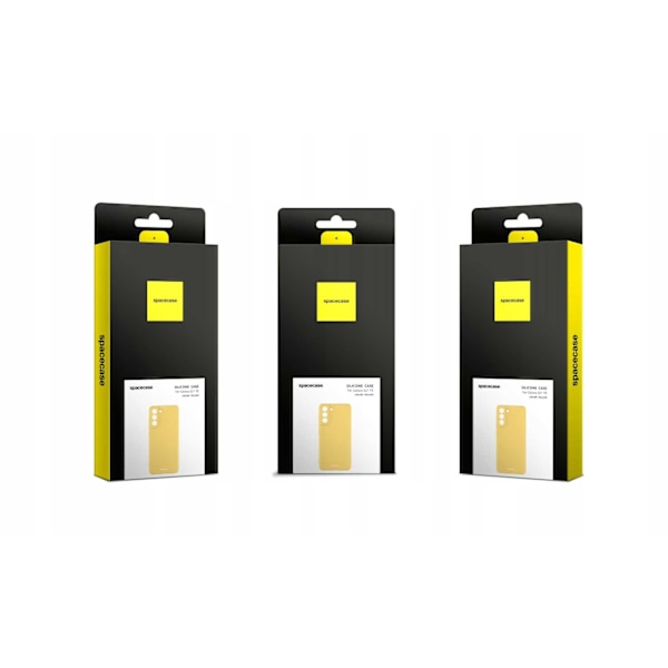Spacecase Silikonecase Galaxy S21 Fe Gul Fodral För Samsung