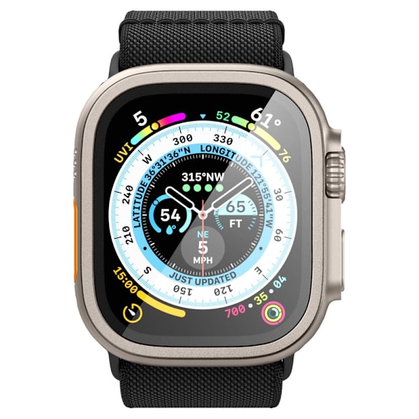 HÆRDET GLAS SPIGEN GLAS.TR SLIM PRO APPLE WATCH ULTRA (49 MM) TITANIUM