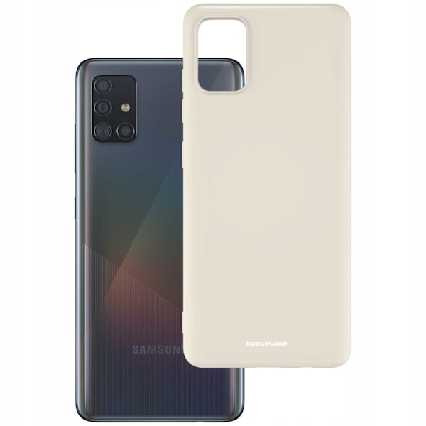 Spacecase Silikonfodral För Samsung Galaxy A71 Protective Bone
