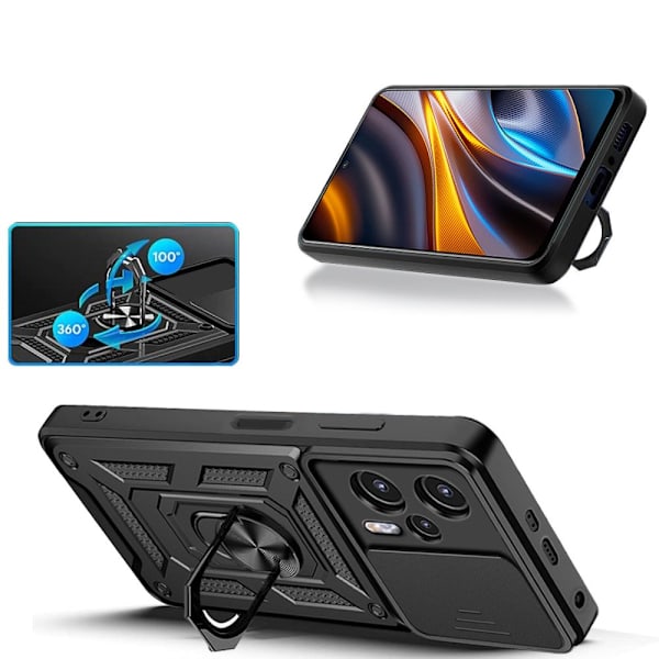 TECH-PROTECT CAMSHIELD PRO XIAOMI POCO X4 GT SVART
