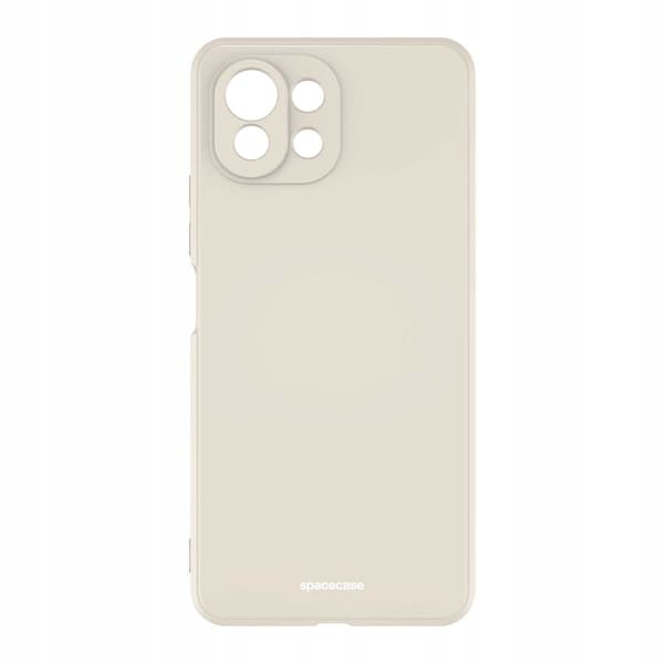 Spacecase Silikonfodral För Xiaomi Mi 11 Lite Bone