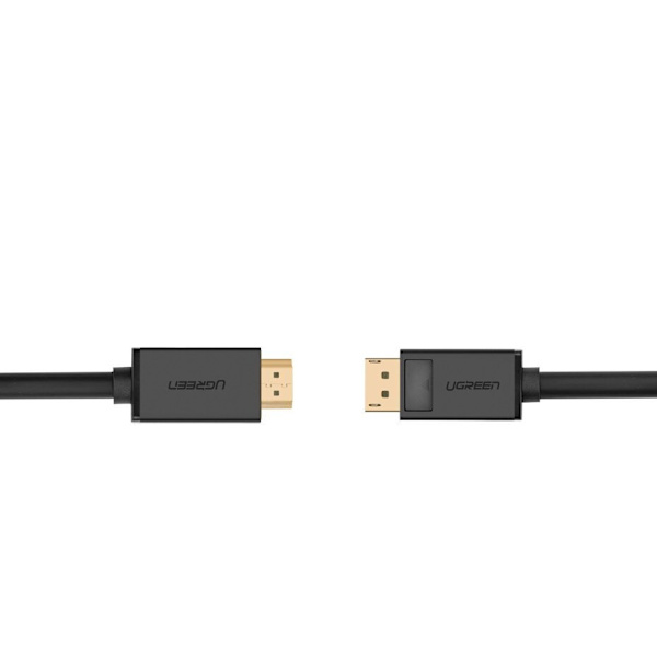 Grønn enveis DisplayPort til HDMI-kabel 4K 30 Hz 32 AWG 2 m Svart (DP101 10202)