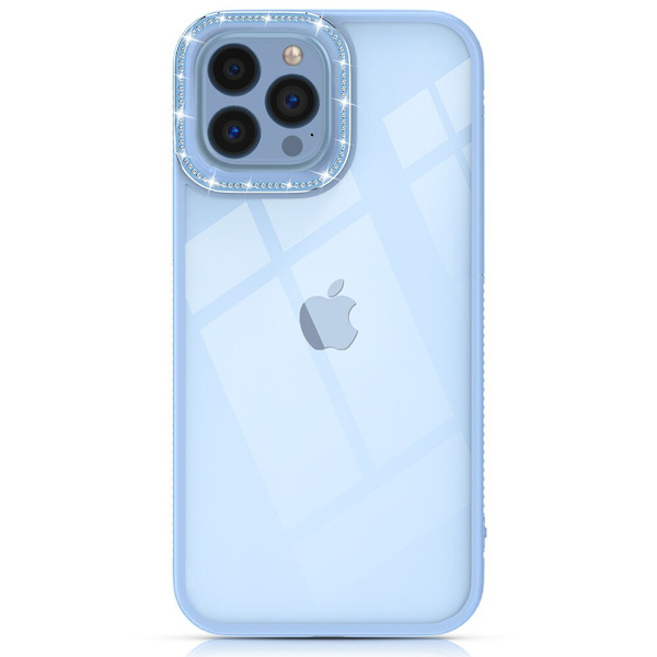 KINGXBAR CASE CASE COVER COVER TIL IPHONE 13 PRO MAX BLÅ