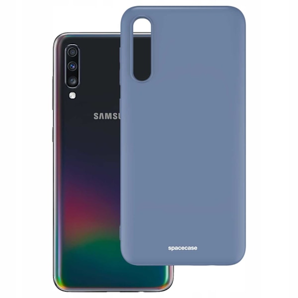 Spacecase Silikonfodral Till Samsung Galaxy A70 Blue