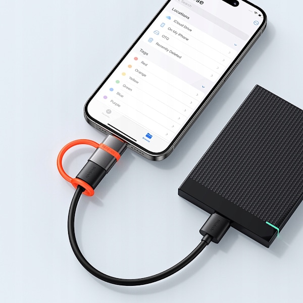 MCDODO ADAPTER ADAPTER USB-A 3.0 TILL USB-C TILL USB TYP C 3A 5GBPS OTG
