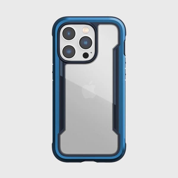Raptic X-Doria Shield Deksel iPhone 14 Pro pansret deksel blå