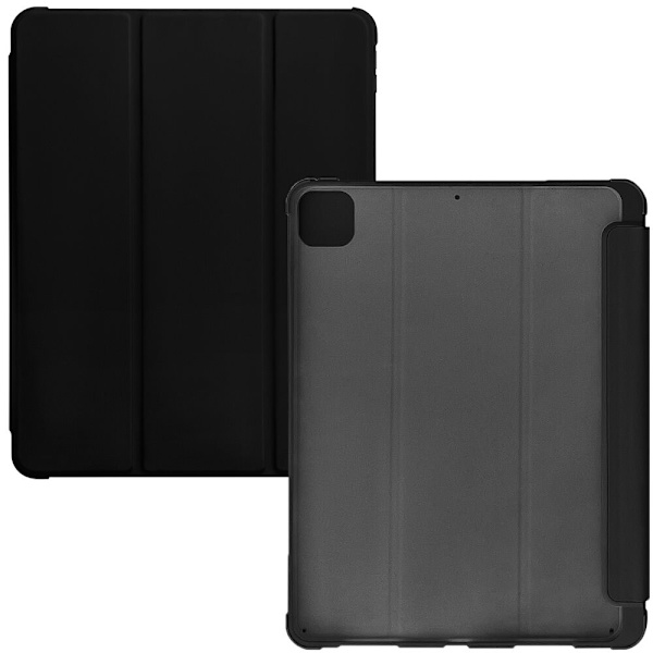 Stativ Nettbrettetui Smart Cover iPad Pro 12.9 2021 med stativfunksjon svart