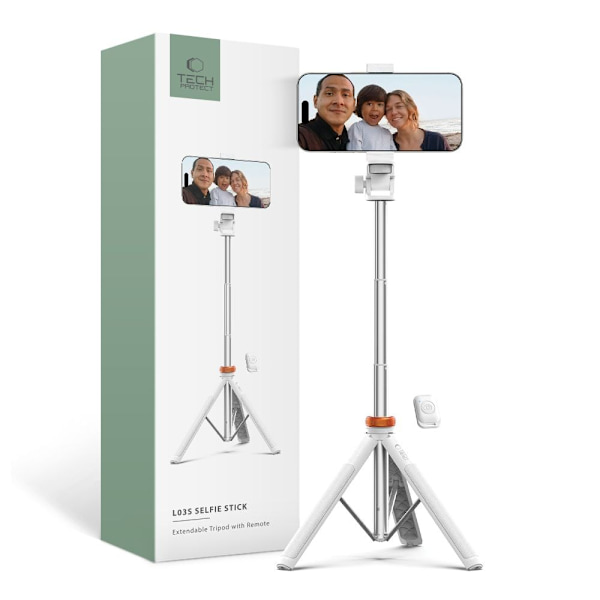 TECH-PROTECT L03S BLUETOOTH SELFIE STICK STIV HVID