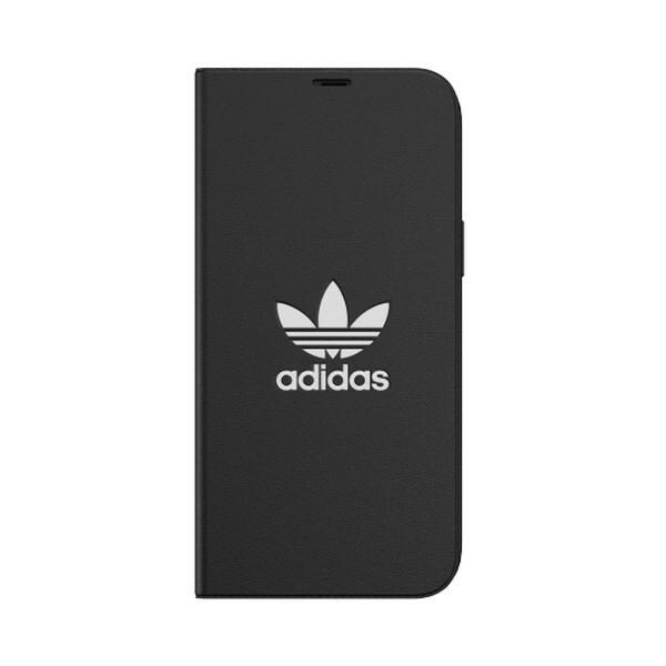 ADIDAS OR BOOKLET CASE BASIC ETUI TIL IPHONE 12 PRO MAX - SORT OG HVID