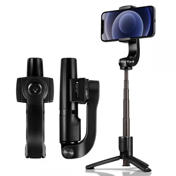 SPIGEN S610W GIMBAL TRÅDLØS SELFIE STIK SORT
