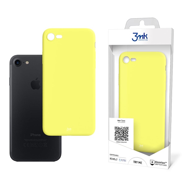 APPLE IPHONE 7/8/SE 2020/2022 - 3MK MATT CASE LIME