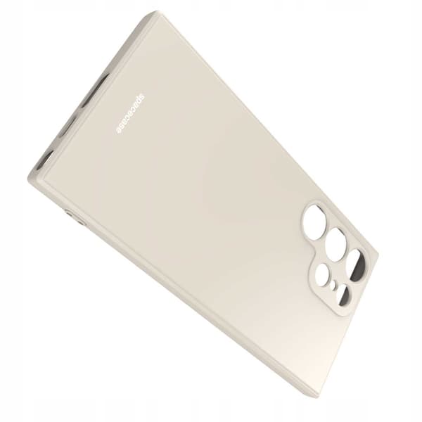 Spacecase Silikonfodral För Samsung Galaxy S23 Ultra Bone