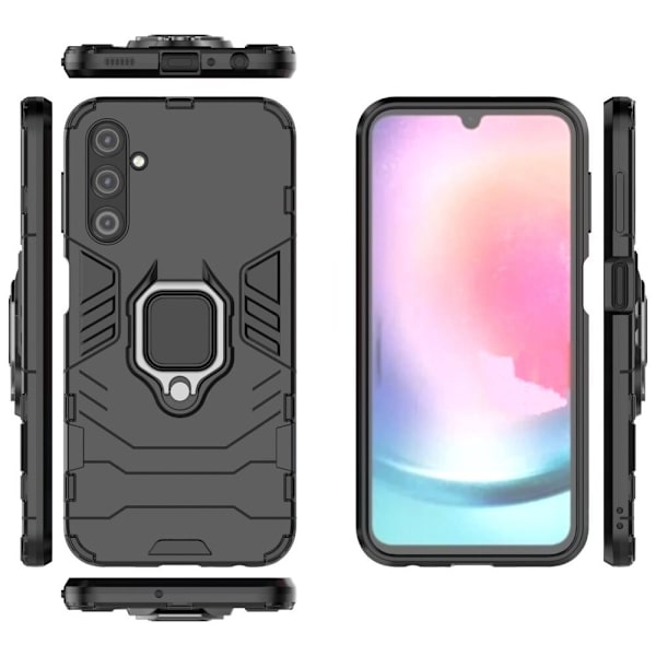 RING ARMOR CASE CASE COVER TIL SAMSUNG GALAXY A24 SORT