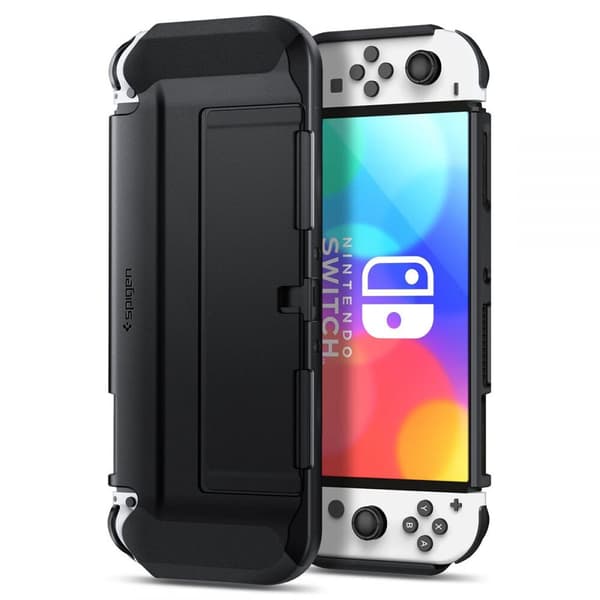 SPIGEN THIN FIT NINTENDO SWITCH OLED SVART