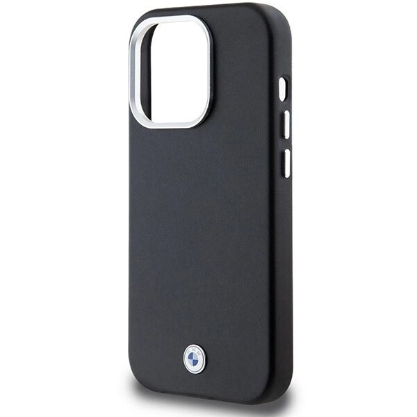 BMW SIGNATURE WRAPPED METAL MAGSAFE ETUI TIL IPHONE 14 PRO - SORT