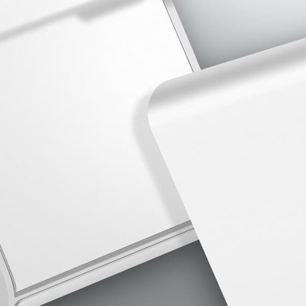 Ugrønt bordstativ telefonstativ hvit (30285)