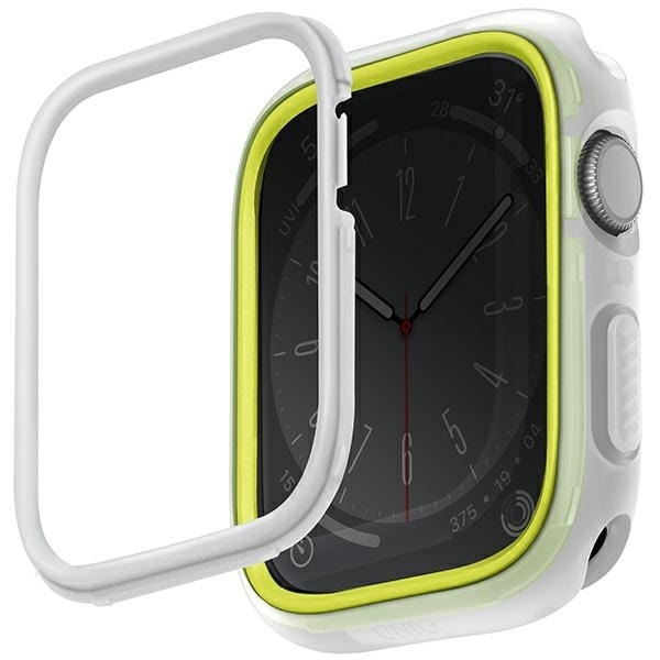UNIQ fodral Moduo Apple Watch Series 4/5/6/7/8/9/SE/SE2 40/41 mm lime-vit/lime-vit