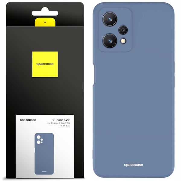 Spacecase Silikonfodral För Realme 9 Pro 9 5G Väskor Blåt