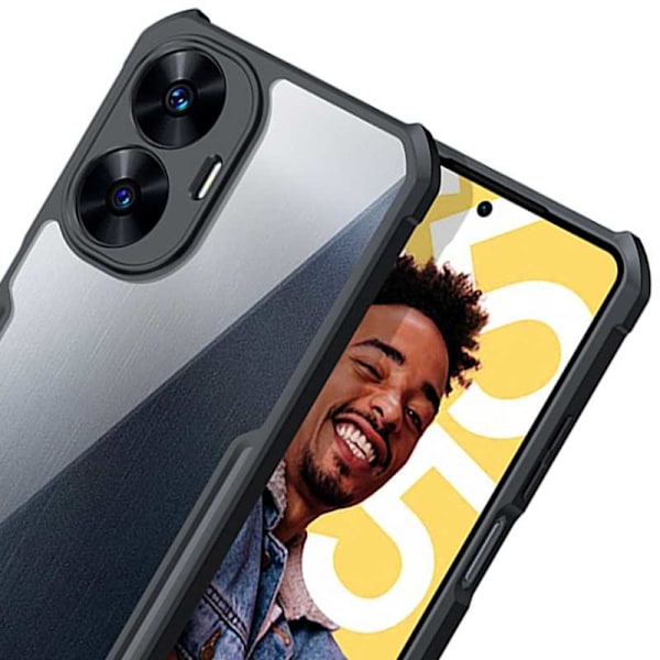 Spacecase Fodral Till Realme C55 Beetle Phone Svart