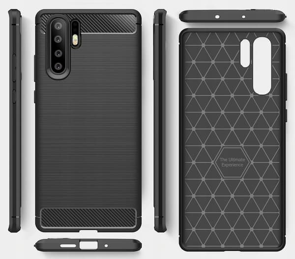 Spacecase Fodral För Huawei P30 Carbon Black