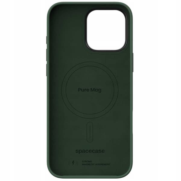Spacecase Case Cover Till Iphone 16 Pro Max Sc Pure Mag Mörkgrön