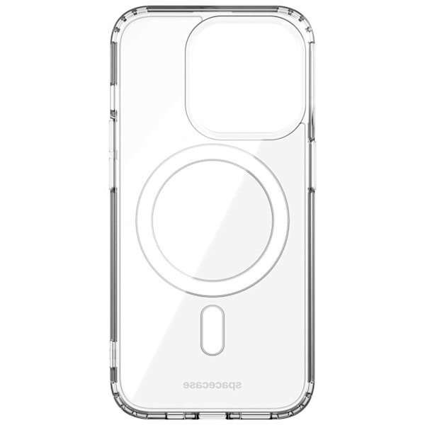 Spacecase Clear Mag-Fodral För Iphone 15 Pro-Adapter För Magsafe